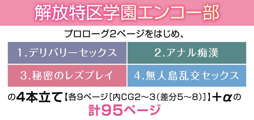 デリヘルやアナルプレイそして乱交セックスなどを収録